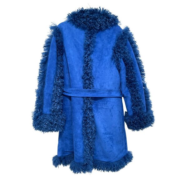 Ow Collection $550 Revolve Aspen Mountain Blue Coat Sz Small NWT Jacket - Picture 8 of 12